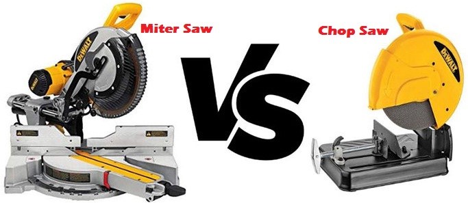 Chop Saw Vs Miter Saw