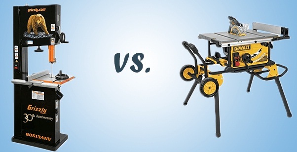 Band saws – A comparison with Table Saw