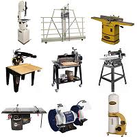 Woodworking stationary power tools